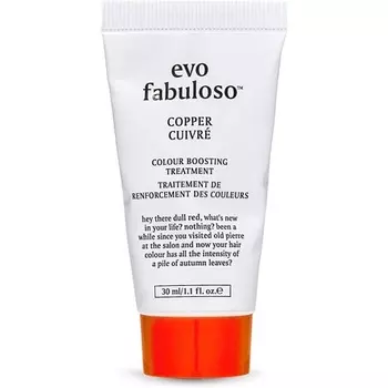 Кондиционер Fabuloso Copper Colour Boosting Treatment для окрашенных волос, дорожный формат, 30 мл Evo