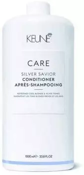 Кондиционер Keune Care Silver Savior - Кондиционер для защиты цвета, устраняющий желтые отблески, 1000 мл