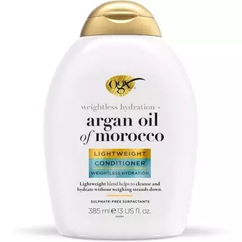 Кондиционер Ogx Weightless Hydration с аргановым маслом Марокко для тонких волос 385 мл