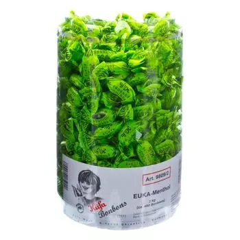 Конфеты Kfa Euka ментоловые с эвкалиптом ок. 400 шт., 2000 г. Kfa-Werk