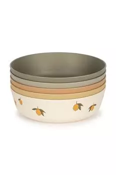 Konges Sljd Детская миска, 5 шт., мультиколор