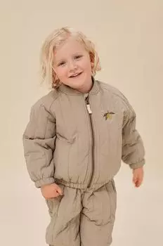 Konges Sljd Детский бомбер, зеленый