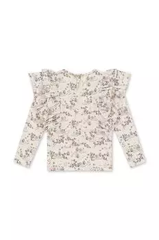 Konges Sljd Детский купальник с длинными рукавами, синий