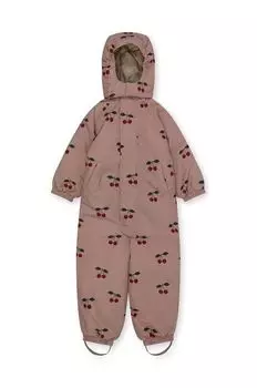Konges Sljd детский зимний комбинезон, бежевый