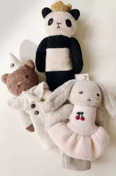 Konges Sljd Куклы, 3 шт., мультиколор