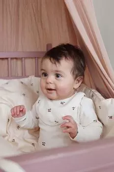 Konges Sljd Нагрудник, 2 шт., розовый