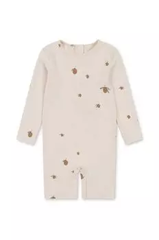 Konges Sljd Сплошной детский купальник, желтый