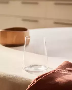 Конический кристаллический стакан Zara Home, прозрачный