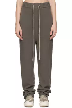 Конкордианс уютные брюки из кашемира Rasato Rick Owens, цвет dust