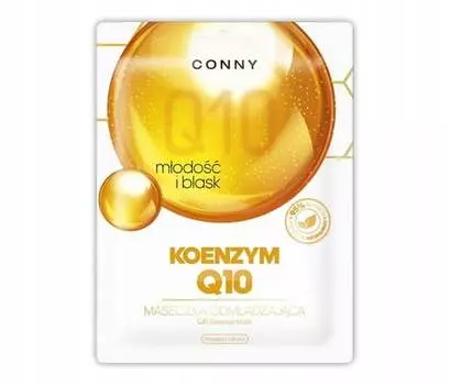 Конни, маска для лица, усиливающая коэнзим Q10, Conny
