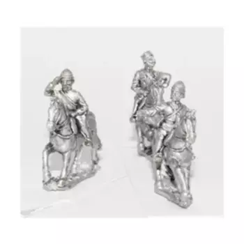 Конное командование - офицеры и штабные офицеры, Colonial Miniatures - Zulu Wars - British (15mm)