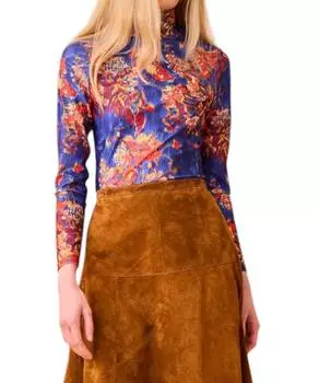 Коннор Топ в акварельном букете HUNTER BELL, цвет watercolor bouquet