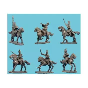 Конные егерские егеря с командованием, Age of Napoleon - Wurttemberg (15mm) (Blue Moon)