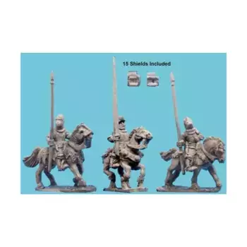 Конные французские солдаты, Middle Ages - Hundred Years War - The Agincourt War (15mm)