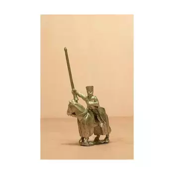 Конные рыцари 1150–1200 гг. с плоскими шлемами, кольчужным пальто, большим щитом, L. и BH. - Ассорти, Medieval Miniatures - Feudal & Early Medieval - Cavalry & Other Mounted Figures (15mm)