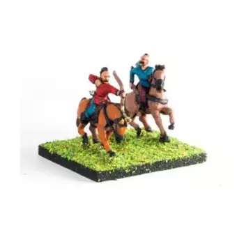 Конный лучник – Стрельба вперед, Атака, Ancient Miniatures - Huns (15mm)