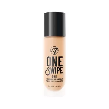 Консилер Base Maquillaje y Corrector 2en1 One Swipe W7, Fresh Beige