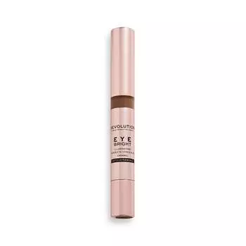 Консилер для глаз Bright 3 мл карамель, Makeup Revolution