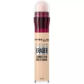 Консилер для лица со спонжем, 00 слоновая кость, 6,8 мл Maybelline, Instant Anti-Age Eraser Concealer