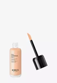 Консилер Full Coverage 2 In 1 Foundation And Concealer KIKO Milano, 35 нейтральный