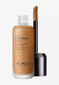 Консилер Full Coverage 2 In 1 Foundation And Concealer KIKO Milano, оливки 105