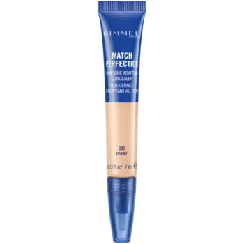 Консилер и хайлайтер 2 в 1 слоновая кость 005, 7 мл Rimmel Match perfection