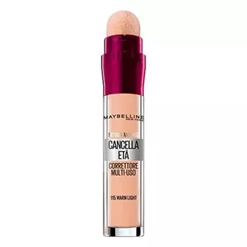 Консилер Мгновенный Антивозрастной Консилер Maybelline 115 Теплый Свет, Maybelline New York