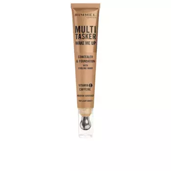 Консилер Multitasker wake me up corrector y base de maquillaje Rimmel London, цвет Light Honey, 20 мл.