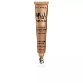 Консилер Multitasker wake me up corrector y base de maquillaje Rimmel London, цвет Toffee, 20 мл.