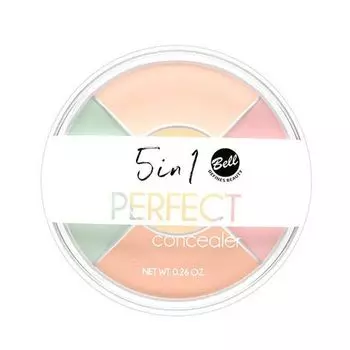 Консилер Paleta Correctores 5 in 1 Perfect Bell, Multicolor