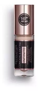 Консилер с аппликатором C4, 3 мл Makeup Revolution, Conceal & Define Infinite Longwear