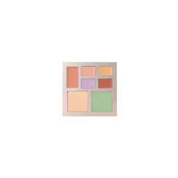 Консилеры для лица paleta de correctores flawless base colour W7, цвет multicolor