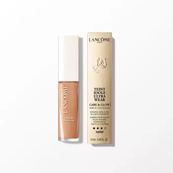 Консиллер макияжа Teint idole ultra wear care & glow serum concealer Lancme, 13,5 мл, 420W