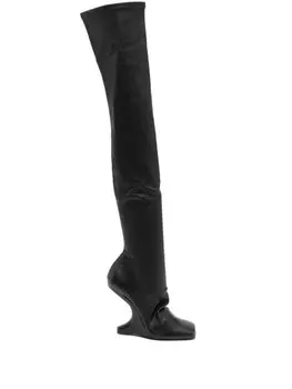 Консоль 120мм Сапоги Rick Owens DRKSHDW, черный