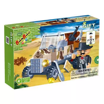Конструктор Banbao Blocks Gift Archaeologist's Jeep 48 pcs
