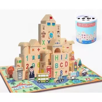 Конструктор деревянный Dsummer 3d