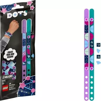 Конструктор детский пластиковый Lego Dots Браслет, 34 детали