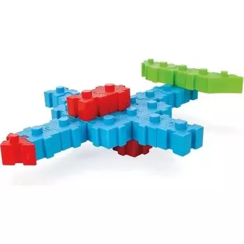 Конструктор детский пластиковый Nessi World, 96 деталей