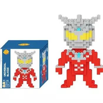 Конструктор детский пластиковый Tu Jin Ультрамен, 629 деталей