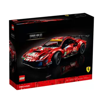 Конструктор Ferrari 488 GTE AF Corse 42125 LEGO Technic