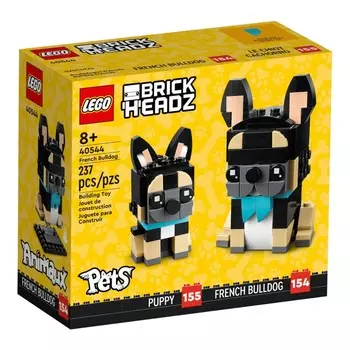 Конструктор LEGO BrickHeadz 40544 Домашние животные - французский бульдог