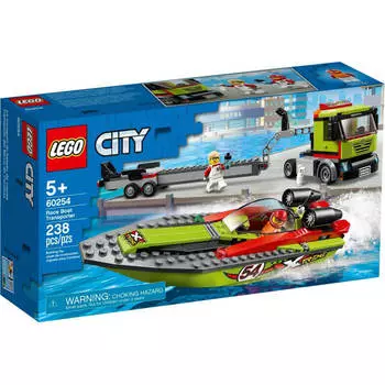 Конструктор LEGO City 60254 Транспортировщик скоростных катеров