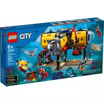 Конструктор LEGO City 60265 Океан: исследовательская база