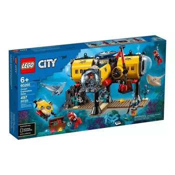 Конструктор LEGO City 60265 Океан: исследовательская база