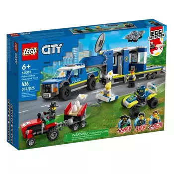 Конструктор LEGO City 60315 Мобильный полицейский операционный центр