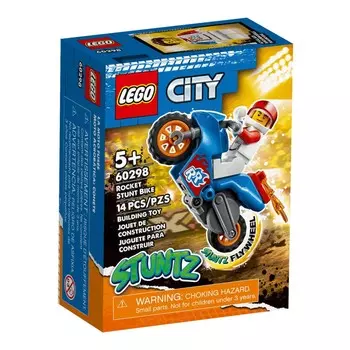 Конструктор LEGO City Stuntz 60298 Реактивный трюковый мотоцикл