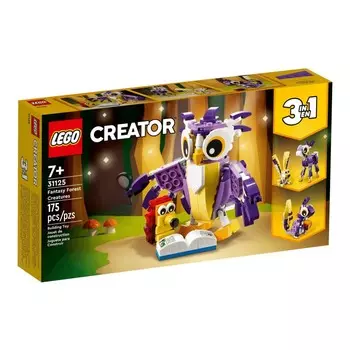 Конструктор LEGO Creator 31125 Удивительные лесные обитатели