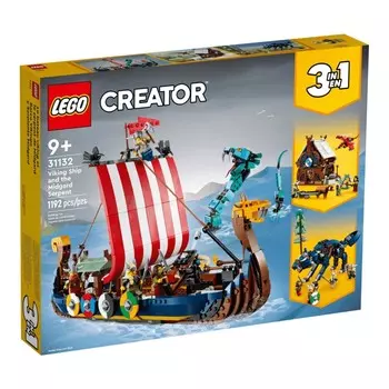 Конструктор LEGO Creator 31132 Корабль викингов Мидгард Вазы