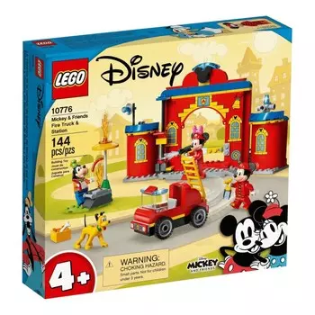 Конструктор LEGO Disney 10776 Пожарная часть и машина Микки и его друзей