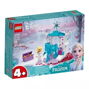 Конструктор LEGO Disney Frozen 43209 Ледяная конюшня Эльзы и Нокка
